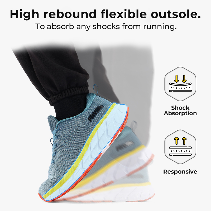 FitVille Wide Toe Box Men'S Sh - Wide Toe Box Running Sneakers ulasan dan harga