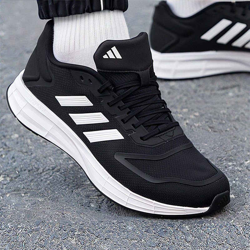 Adidas KJ4020 Mens Athletic Tr - Knit Fabric Lace Up Sneakers ulasan dan harga