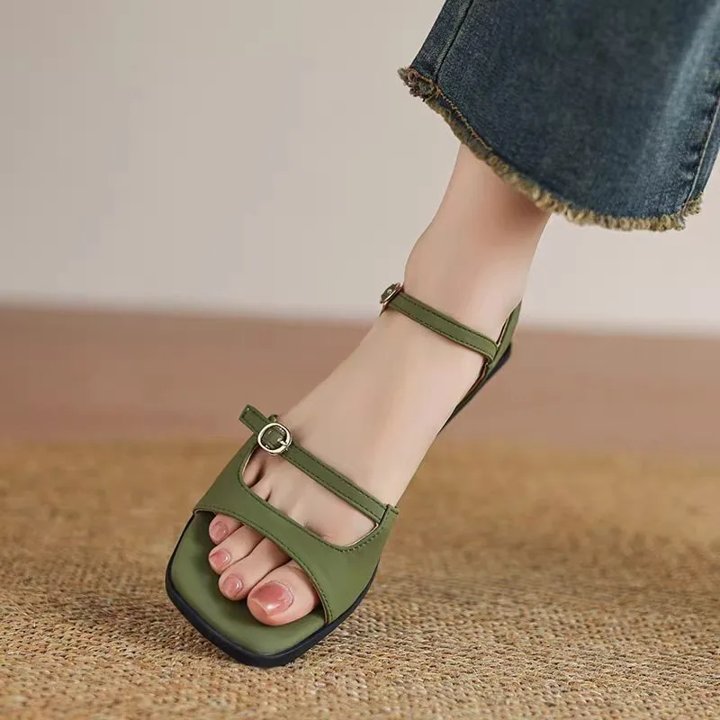2026French Vintage Fashion Ver - Sandals ulasan dan harga
