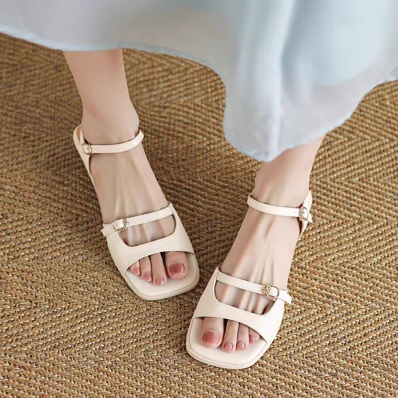 2026French Vintage Fashion Ver - Sandals ulasan dan harga